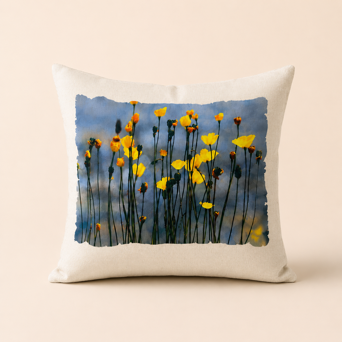 DEOSAI POPPIES CUSHION COVER