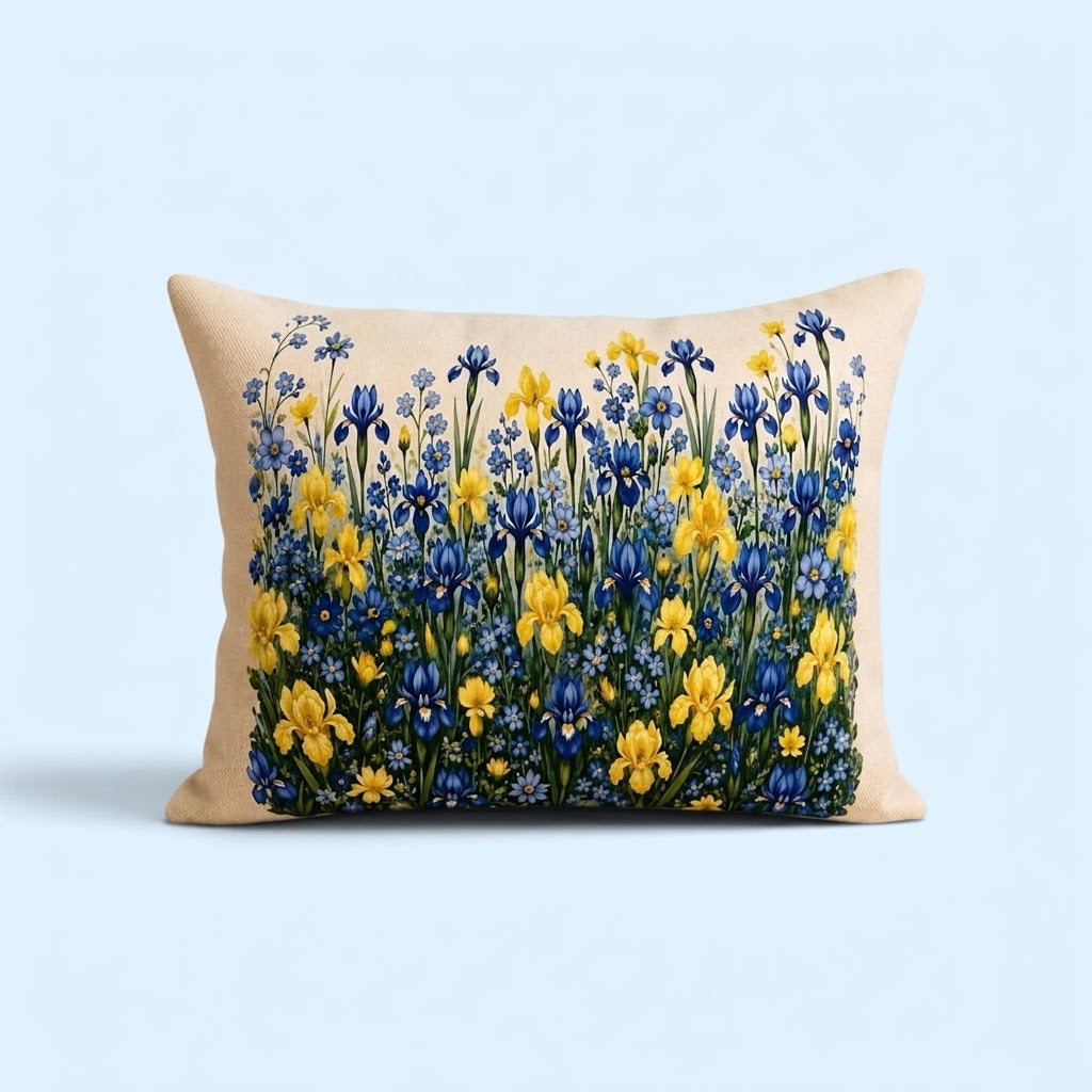 IRIS GARDEN CUSHION COVER