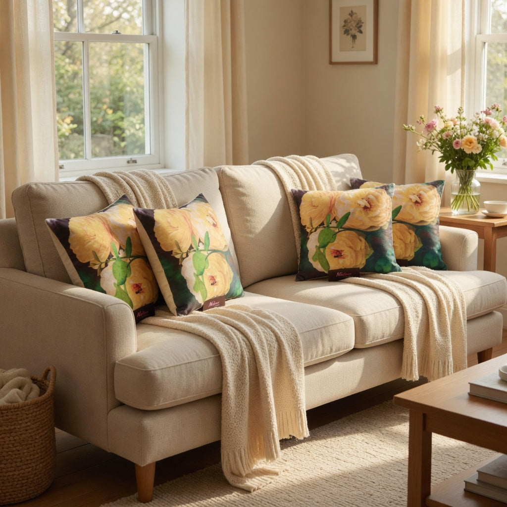ROSA GRAHAM THOMAS CUSHION COVER
