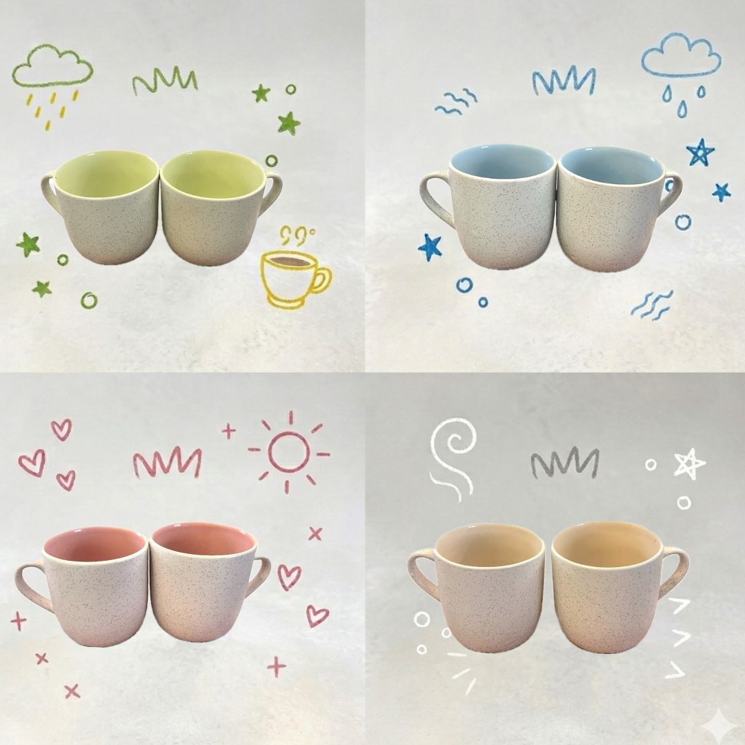 CERAMIC BEIGE MUGS