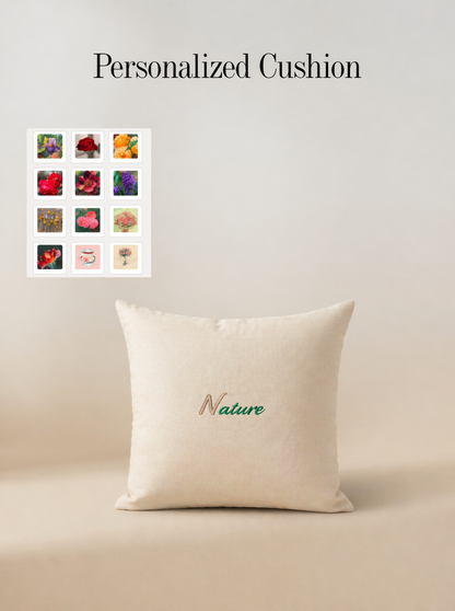 PERSONALIZED CUSHION COVER