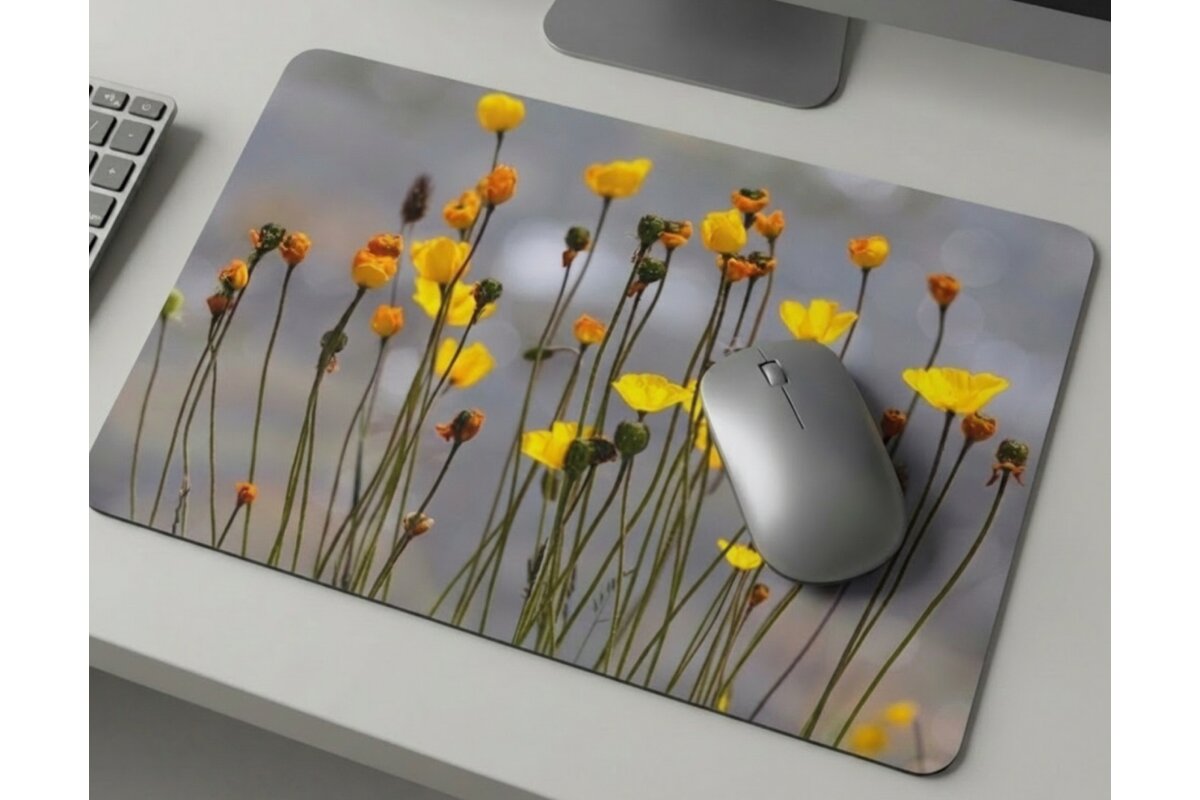 DEOSAI POPPIES MOUSE PAD
