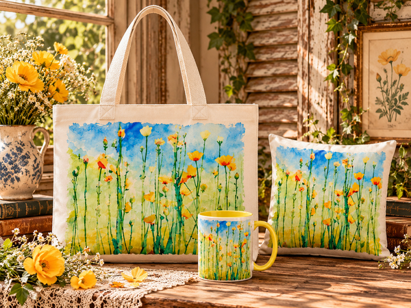 DEOSAI POPPIES ART COLLECTION