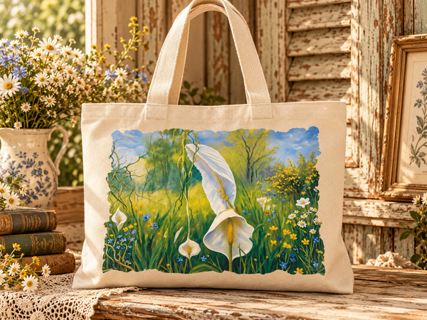 PEACE LILY TOTE
