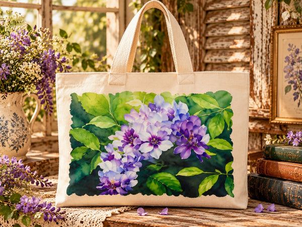 WISTERIA ART TOTE
