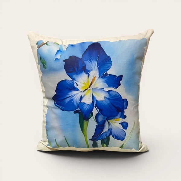 IRIS ART CUSHION COVER