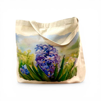 HYACINTH ART TOTE