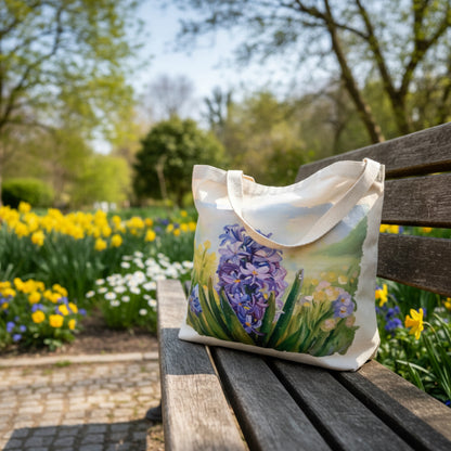 HYACINTH ART TOTE
