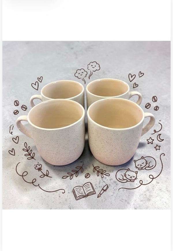 CERAMIC BEIGE MUGS