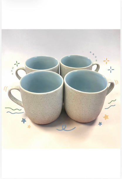 CERAMIC BLUE MUGS