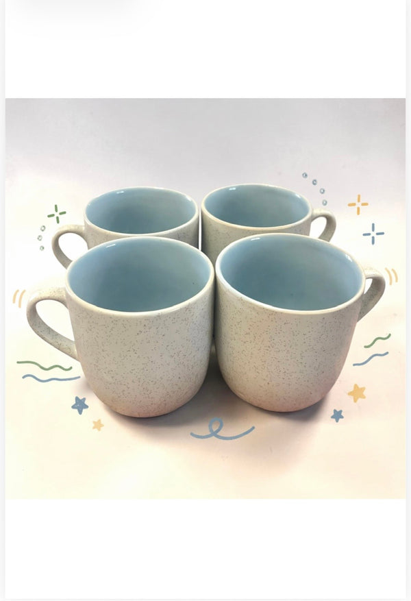 CERAMIC BLUE MUGS