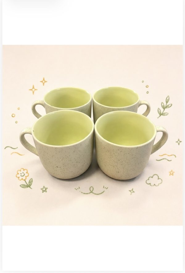 CERAMIC GREEN MUGS