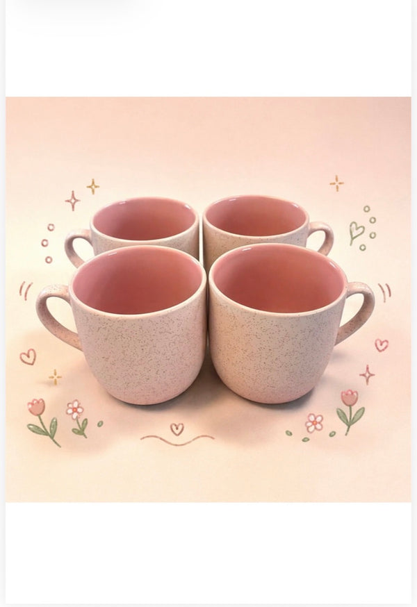 CERAMIC PINK MUGS