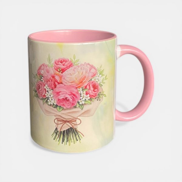 JUBILEE CELEBRATION ART MUG/PINK