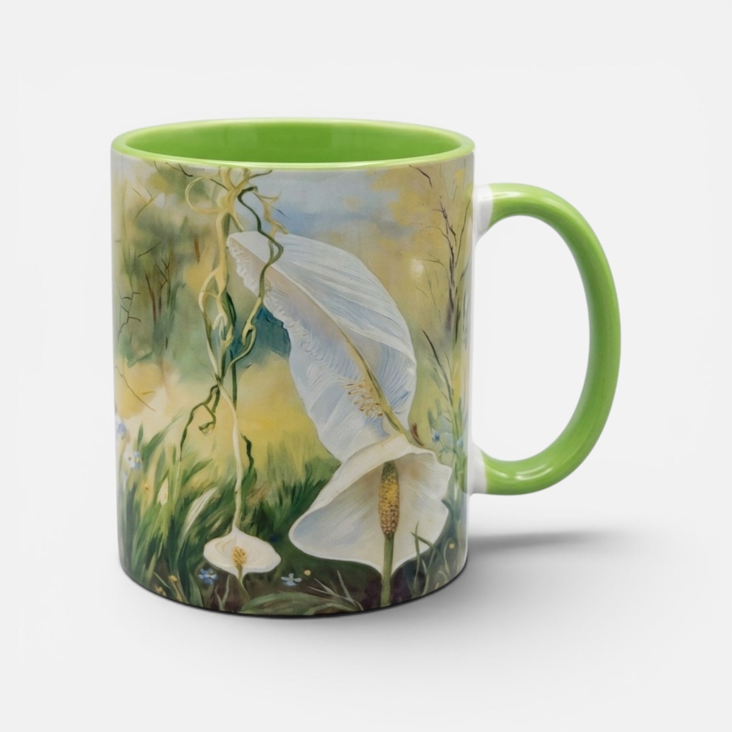 PEACE LILY ART MUG